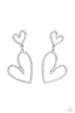 Doting Duo - White - Paparazzi Accessories