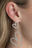 Doting Duo - White - Paparazzi Accessories