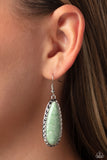 TEARDROP-Dead Dynasty - Green - Paparazzi Accessories