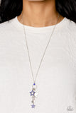 Starry Statutes - Blue - Paparazzi Accessories