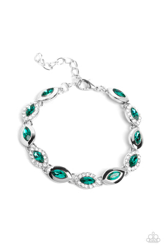 Some Serious Sparkle - Green - Paparazzi Accessories