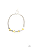 Smitten Sweethearts - Yellow - Paparazzi Accessories