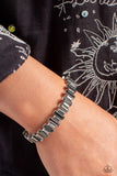 BURSTING the Midnight Oil - Silver - Paparazzi Accessories