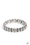 BURSTING the Midnight Oil - Silver - Paparazzi Accessories