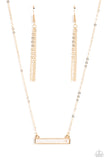 Devoted Darling - Gold - Paparazzi Accessories