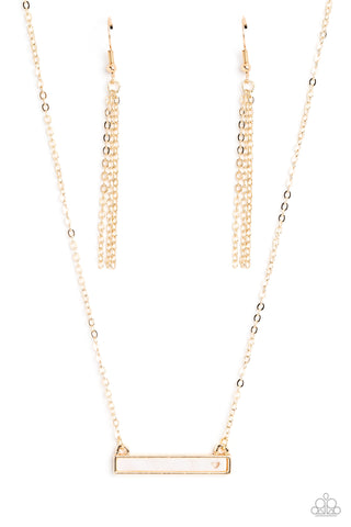 Devoted Darling - Gold - Paparazzi Accessories