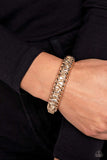 Crafted Coals - Gold - Paparazzi Accessories