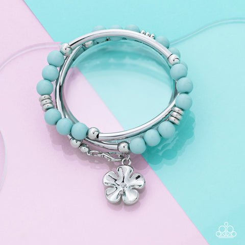 Off the WRAP - Blue - Paparazzi Accessories