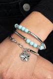 Off the WRAP - Blue - Paparazzi Accessories
