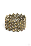 DECO in the Rough - Brass - Paparazzi Accessories