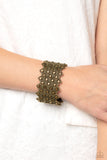 DECO in the Rough - Brass - Paparazzi Accessories