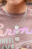 Caviar Charm - Silver - Paparazzi Accessories