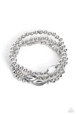 Twinkling Team - White - Paparazzi Accessories