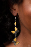 Spirited Soar - Yellow - Paparazzi Accessories