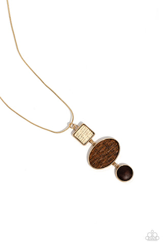 Walk the TWINE - Gold - Paparazzi Accessories