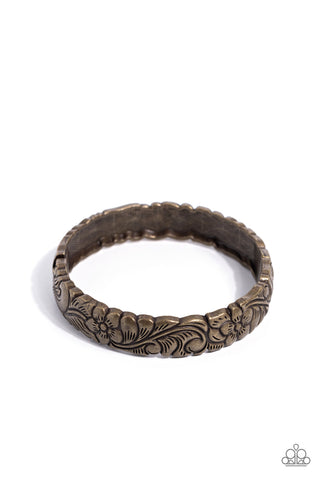 Grounded Grace - Brass - Paparazzi Accessories