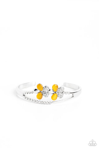 Broadway Stage - Yellow - Paparazzi Accessories