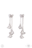 Boisterous Butterfly - White - Paparazzi Accessories
