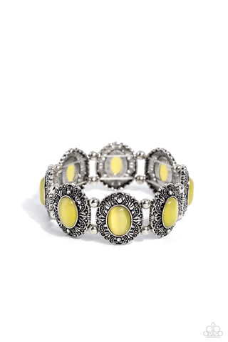 Vintage Vault - Yellow - Paparazzi Accessories