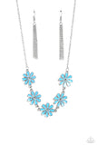 Flora Fantasy - Blue - Paparazzi Accessories