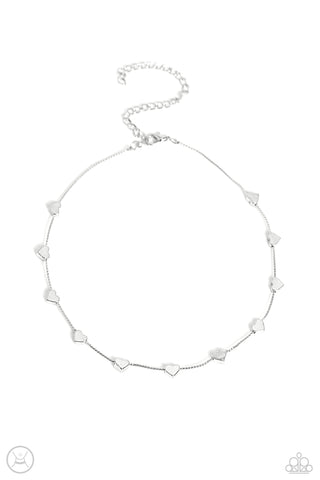 Public Display of Affection - Silver - Paparazzi Accessories