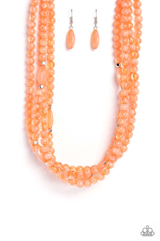 Layered Lass - Orange - Paparazzi Accessories