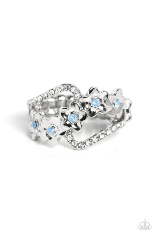 Captivating Corsage - Blue - Paparazzi Accessories