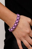 Pop Art Party - Purple - Paparazzi Accessories