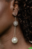Ballerina Balance - White - Paparazzi Accessories