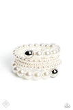 Pleasing Pirouette - White - Paparazzi Accessories