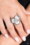 Tropical Trillium - White - Paparazzi Accessories