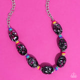 No Laughing SPLATTER - Pink - Paparazzi Accessories