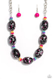 No Laughing SPLATTER - Pink - Paparazzi Accessories