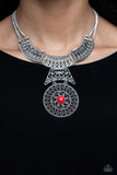 Fetching Filigree - Red - Paparazzi Accessories