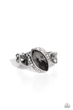 Tilted Triplets - Silver - Paparazzi Accessories