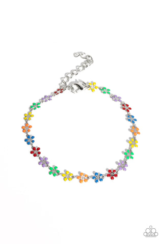 Courting Flowers - Multi - Paparazzi Accessories