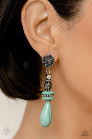 Desert Fever - Blue - Paparazzi Accessories