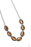 Framed in France - Orange - Paparazzi Accessories