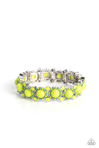 Pop Art Party - Green - Paparazzi Accessories