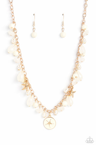 Surfer Serenade - Gold - Paparazzi Accessories