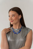 Emerald City Couture - Blue - Paparazzi Accessories