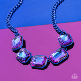 Emerald City Couture - Blue - Paparazzi Accessories