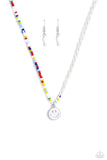 Smiling Showdown - White - Paparazzi Accessories