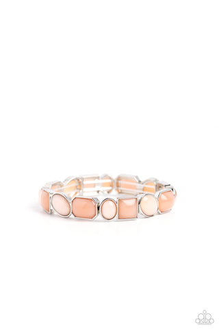 Giving Geometrics - Orange - Paparazzi Accessories