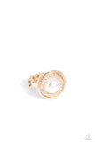 Chic Center - Gold - Paparazzi Accessories