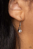 INITIALLY Yours - B - White - Paparazzi Accessories