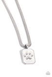 PAW to the Line - White - Paparazzi Accessories