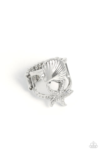 Seashell Showcase - Silver - Paparazzi Accessories