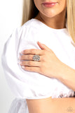 Intricate Influence - White - Paparazzi Accessories