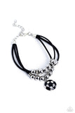 Soccer Player - Black - Paparazzi Accessories